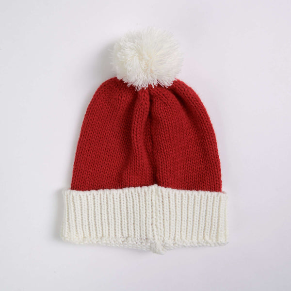 Cappello con pompon umano - Babbo Natale