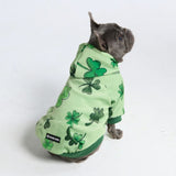 Felpa con cappuccio per cani St. Patty's - Verde chiaro