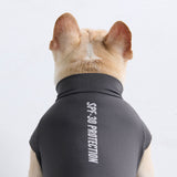 Maglietta per cani con protezione solare - Grigio scuro