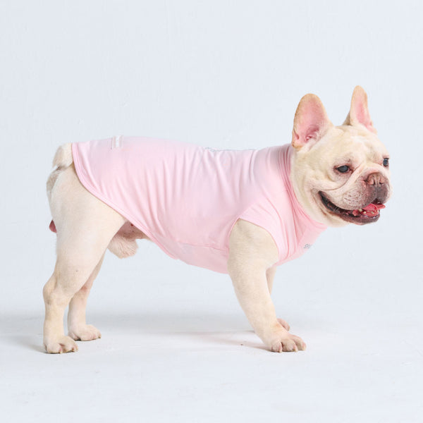 Maglietta per cani con protezione solare - Rosa chiaro