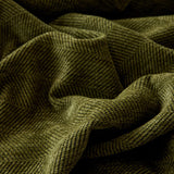 Copridivano - Herringbone Verde