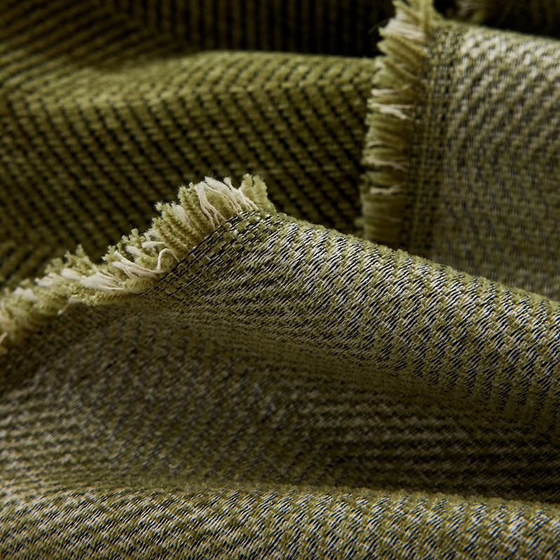 Copridivano - Herringbone Verde