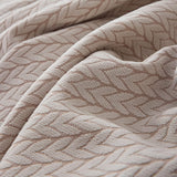 Couch Cover - Herringbone Pink